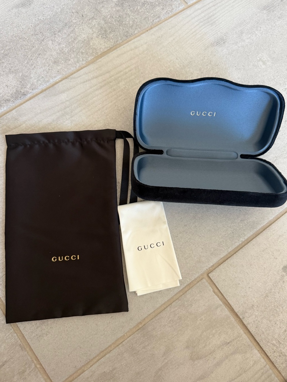 Gucci sunglasses case
